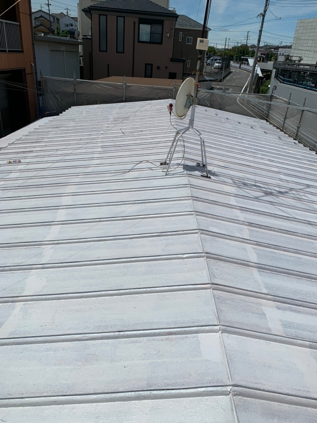 岐阜市で屋根塗装