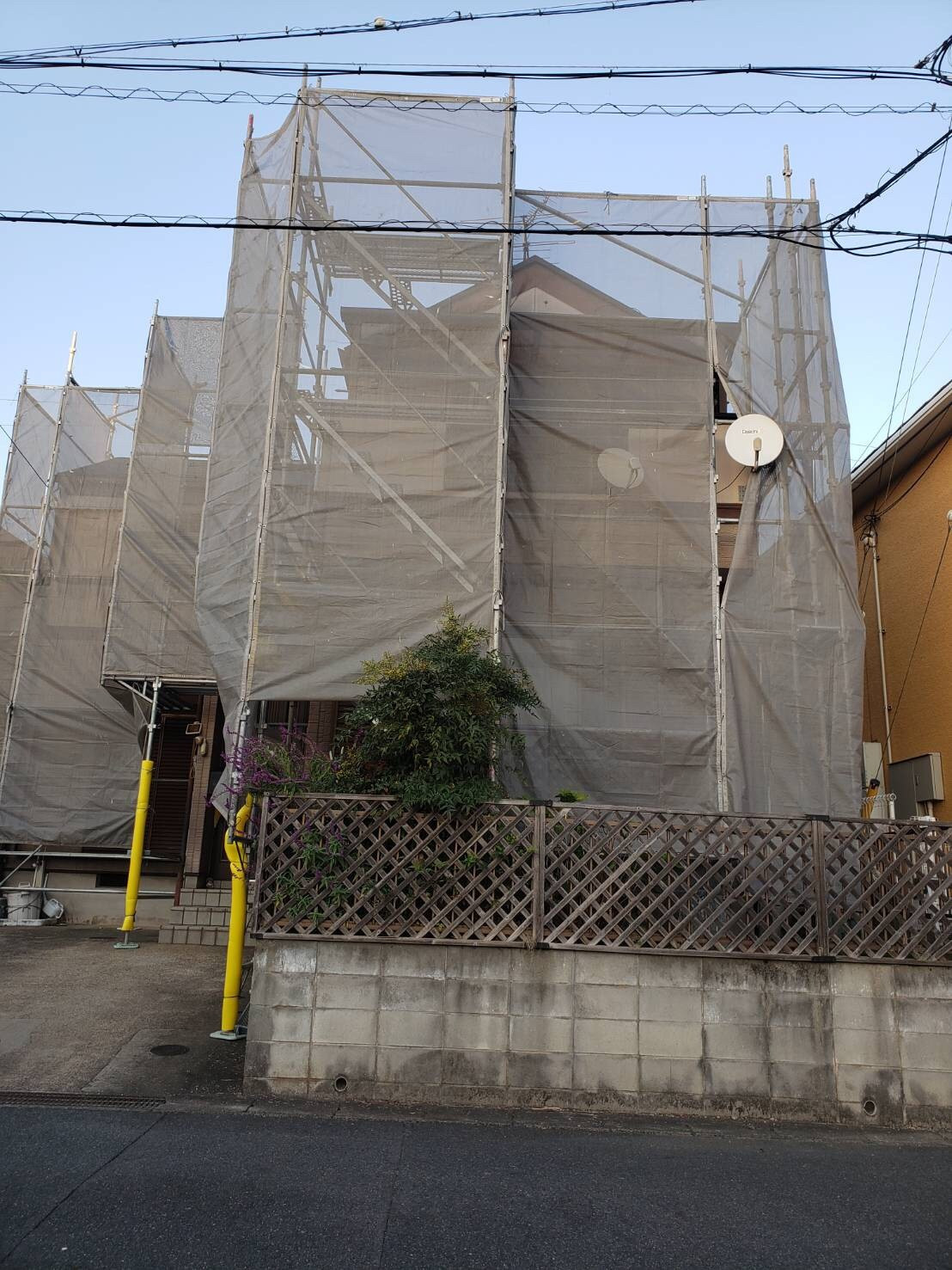 羽島市で屋根・外壁進行状況
