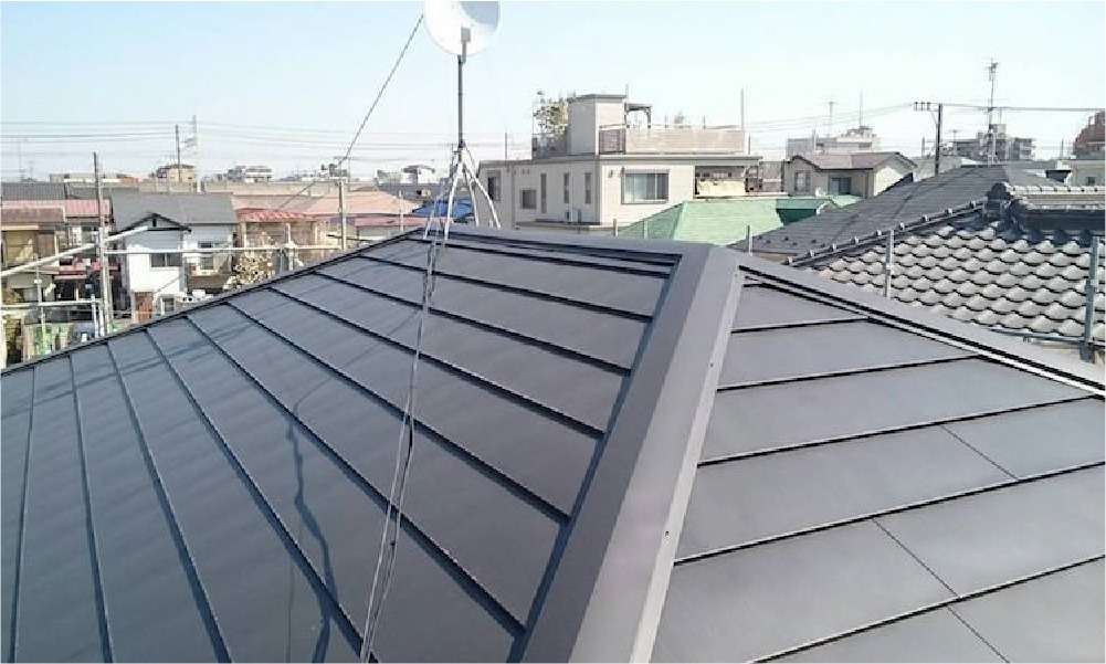 ガルバリウム鋼板屋根