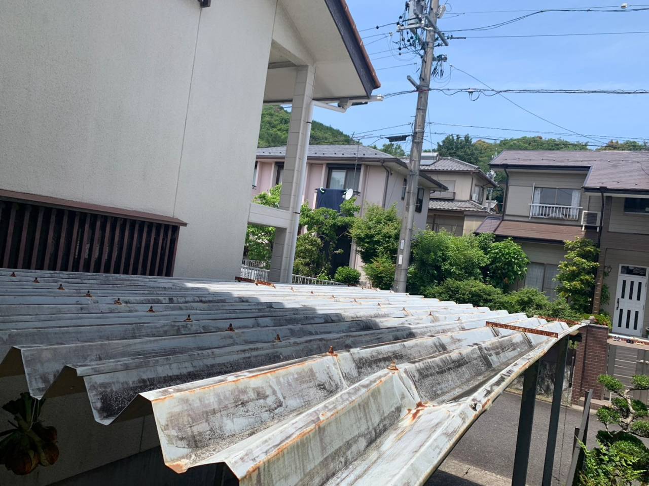 羽島市トタン屋根塗装